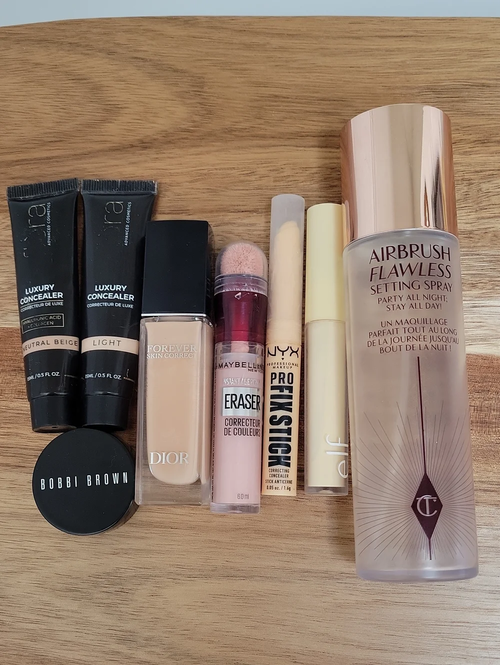 Makeup Collection Charlotte Tillsbury, DIOR, Bobbi Brown